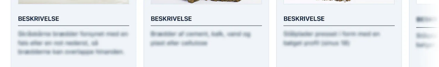 Sand og grus Sand og grus